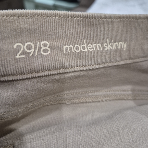 Stylish Tan Corduroy Pants - Picture 5 of 9
